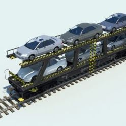 3D model Auto transporter