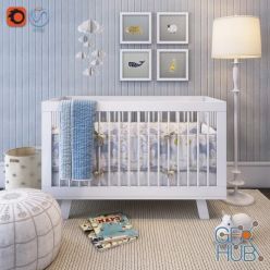 3D model Set for nursery (max 2011 Vray)