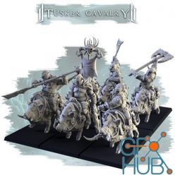 3D model Tusker Cavalry – 3D Print