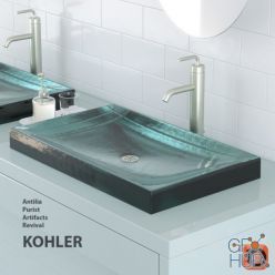 3D model Kohler set