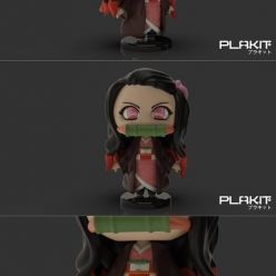 3D model PlaKit Demon Slayer Nezuko – 3D Print