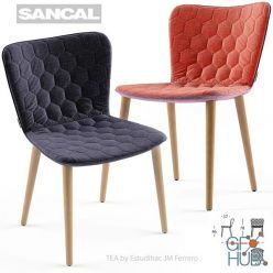 3D model Sancal Tea chair (max, obj)