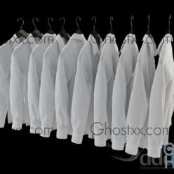 3D model White shirts