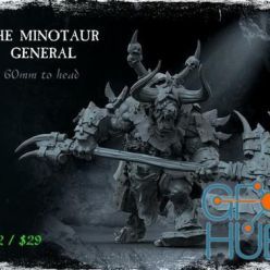 3D model The Minotaur General – 3D Print