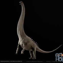 3D model Argentinosaurus huinculensis PBR