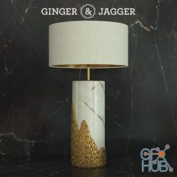 3D model Amber table lamp – Ginger and Jagger
