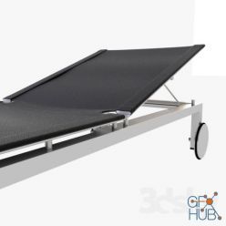 3D model Natal Alu Tribu modern lounger