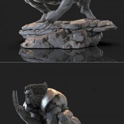 3D model Wild Wolverine – 3D Print