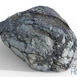 3D model LotPixel - Natural Mountain Rock (Photogrammetry)