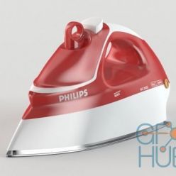 3D model Electric iron Philips GC 2528