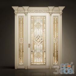3D model Vintage door