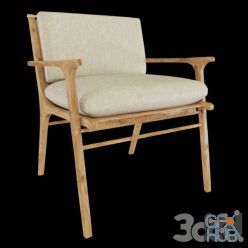 3D model Ren Dining Chair