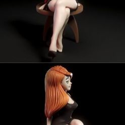 3D model ﻿Grown up Kim Possible – 3D Print