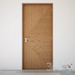 3D model Contemporary door 01