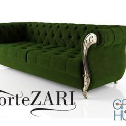 3D model Classic Gabriel sofa by Corte Zari