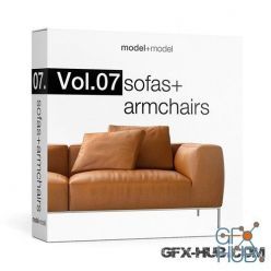 3D model model+model vol. 07 Sofas+armchairs