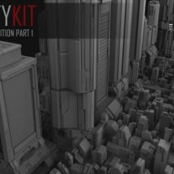 3D model ArtStation Marketplace – CityKit: Sci-Fi Edition Part 1