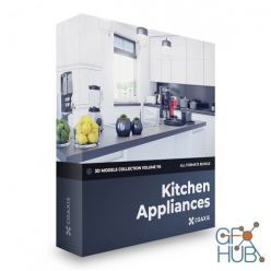 3D model CGAxis Kitchen Appliances 3D Models Collection Volume 116