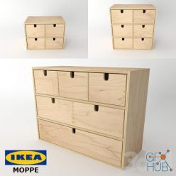 3D model IKEA MOPPE