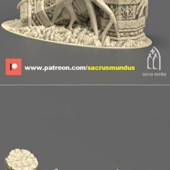 3D model Quyllur Temple – 3D Print