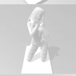 3D model Girl phone stand – 3D Print