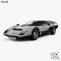 3D model Hum3d - Mazda RX-500 1970