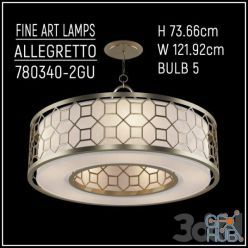 3D model Fine Art Lamps - ALLEGRETTO 1