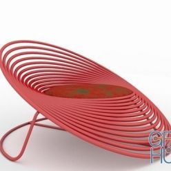 3D model Cycle armchair by Saran Youkongdee