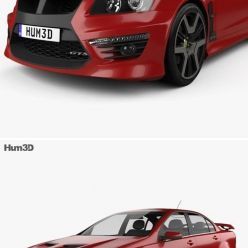 3D model Car Holden HSV GTS 2012