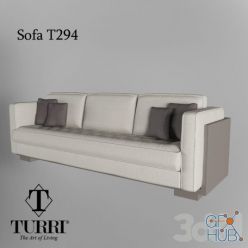 3D model Turri Sofa T294