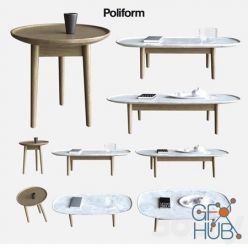 3D model POLIFORM MAD COFFE TABLE