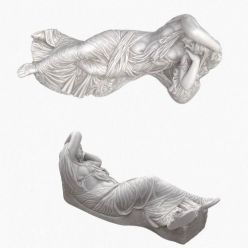 3D model Sleeping Ariadne