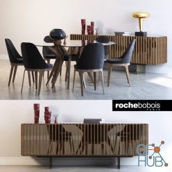 3D model Furniture set ASTER, TOURNICOTI, PALIS by Roche Bobois