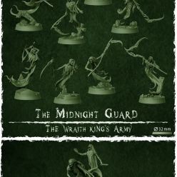 3D model Kickstarter - The Wraith King’s Army – 3D Print