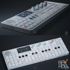 3D model Portable synthesizer