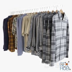 3D model Shirt collection (max 2011)