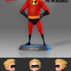 3D model ﻿Dash Parr – 3D Print