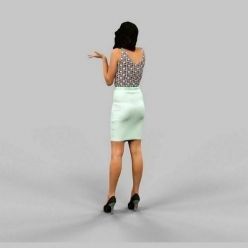 3D model Female choosing