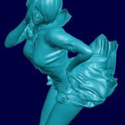 3D model Sexy girl student – 3D Print