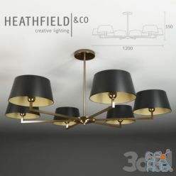 3D model HEATHFIELD HOLT PENDANT 6 ARM