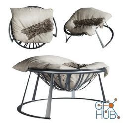3D model CHAIR with pillow