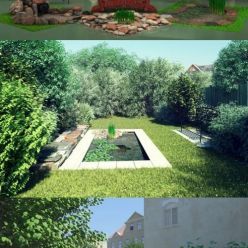 3D model Evermotion – Archmodels vol. 105 – Garden Elements