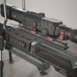 3D model Titanfall Sniper Rifle