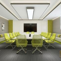 3D model Conference room, lecture hall  008