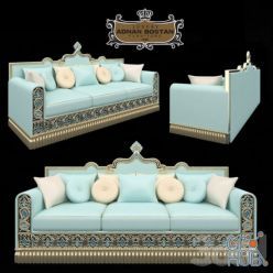 3D model Adnan bostan sofa