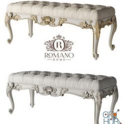 3D model Olivia Romano Home Bench