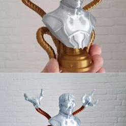 3D model Doc Ock bust – 3D Print