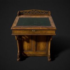 3D model Secretary Desk PBR