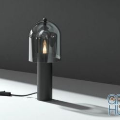 3D model Ligne Roset Clarine table lamp by Patrick Zulauf