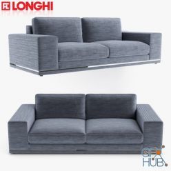 3D model Cohen sofa by Longhi